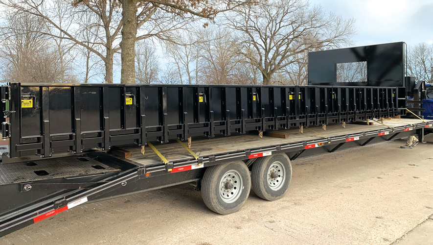 A custom Parkhurst truck body