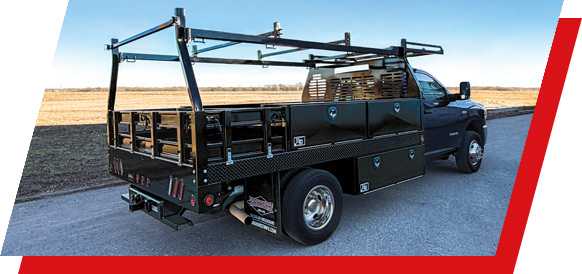 Side view of a Parkhurst truck