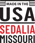 Made in the USA in Sedalia MO icon